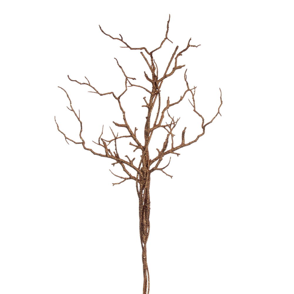 RIC230818 24 in. Artificial Orange Twig Branch - 3 Piece