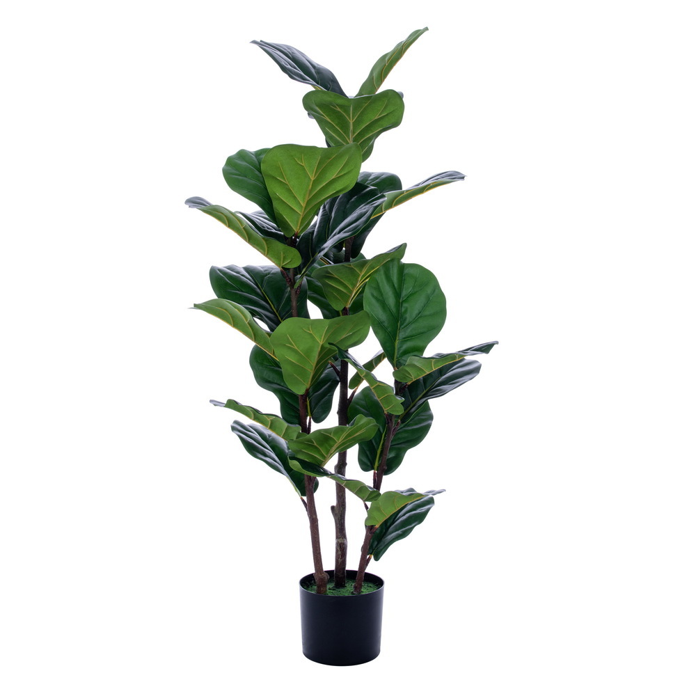 FH260350 50 in. Fiddle Leaf Fig Artificial Tree, Green