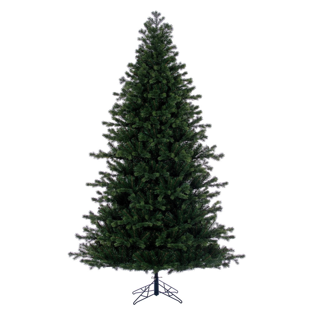 G264375 7.5 ft. x 56 in. Black Hills Spruce Artificial Christmas Tree - 3504 Tips, Green