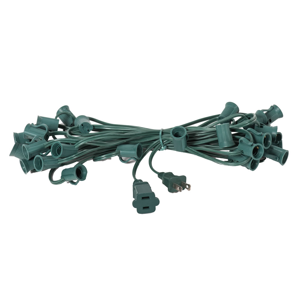 VC7SPT2-12G25 25 ft. C7 Socket Wire Gauge, Green