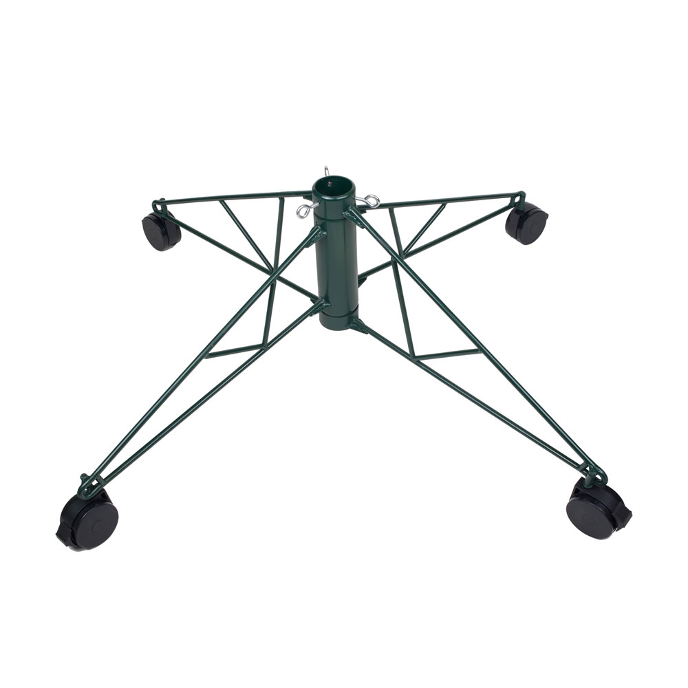 6.5 to 7.5 ft. Rolling 1.25 in. Pole Tree Stand - 21 in.
