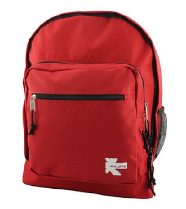 Multi Pocket School Backpack - Royal - 14.5 in. - Water Resistant