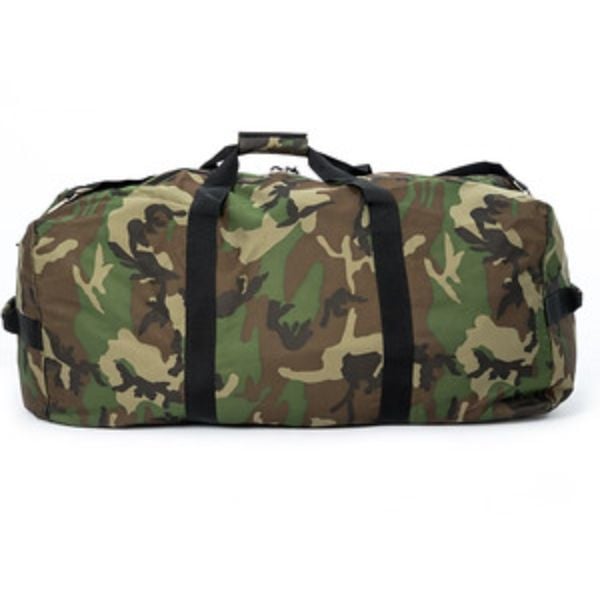 Heavy Duty Cargo Duffle Gear Equipment Travel Bag, Navy
