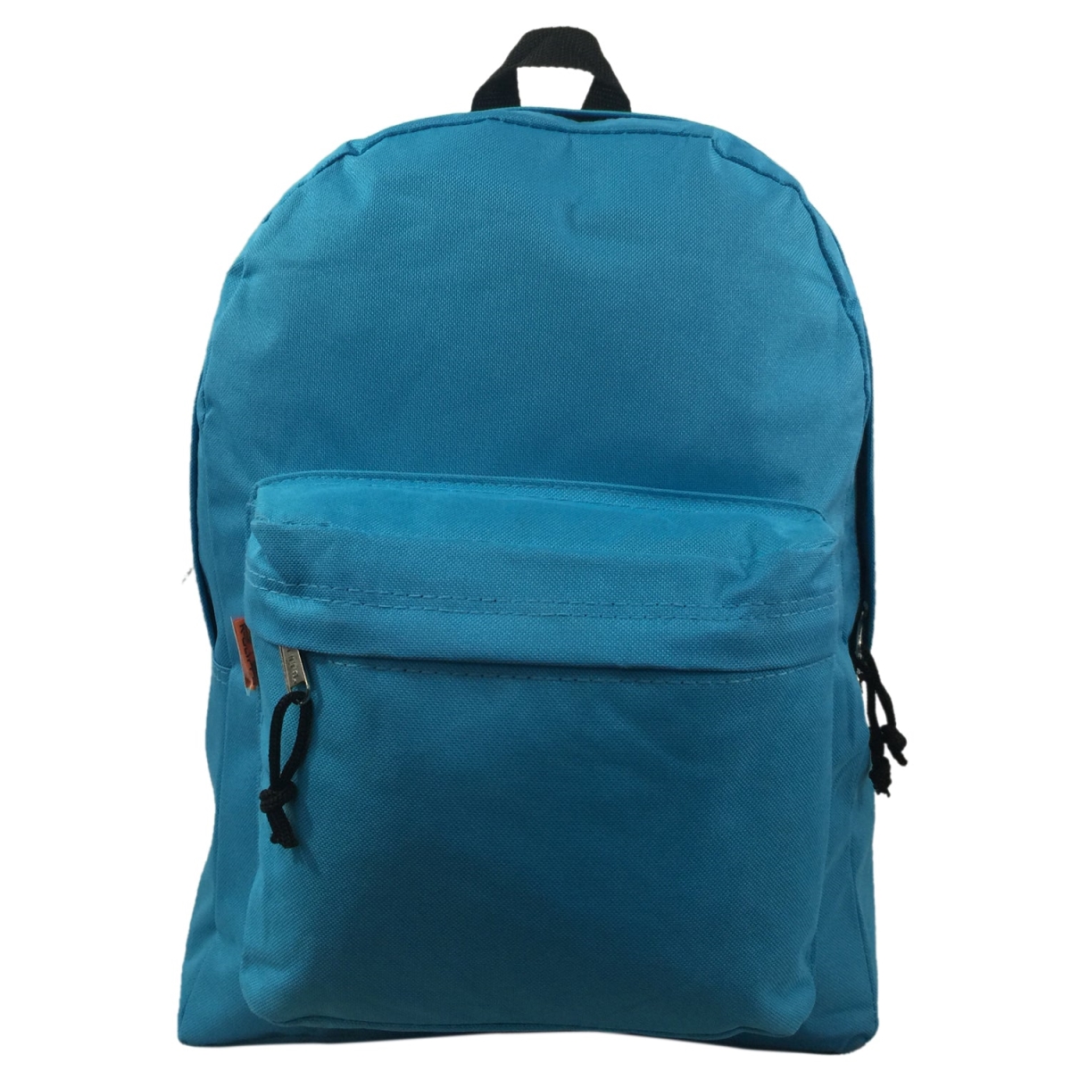 LM198-Lake blue Classic 16 in. Unisex School Backpack for Simple Everyday Daypack, Lake Blue