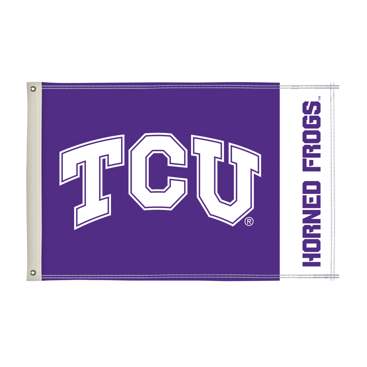 Picture of Showdown Displays 810002TCU-003 2 x 3 ft. TCU Horned Frogs NCAA Flag - No.003