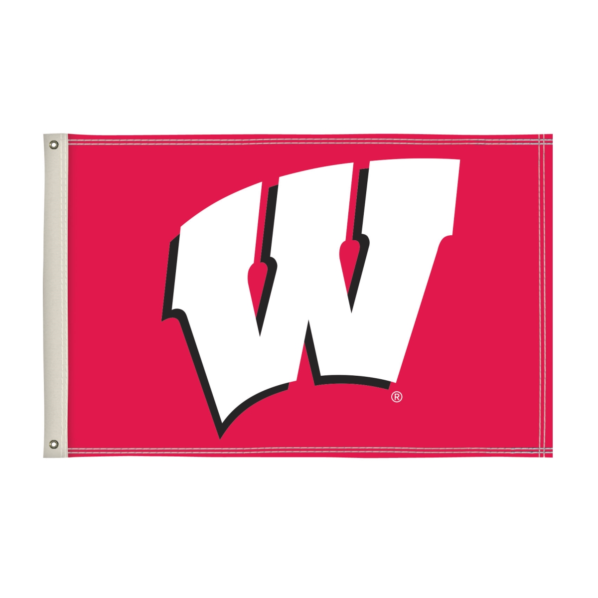 Picture of Showdown Displays 810002WIS-002 2 x 3 ft. Wisconsin Badgers NCAA Flag - No.002