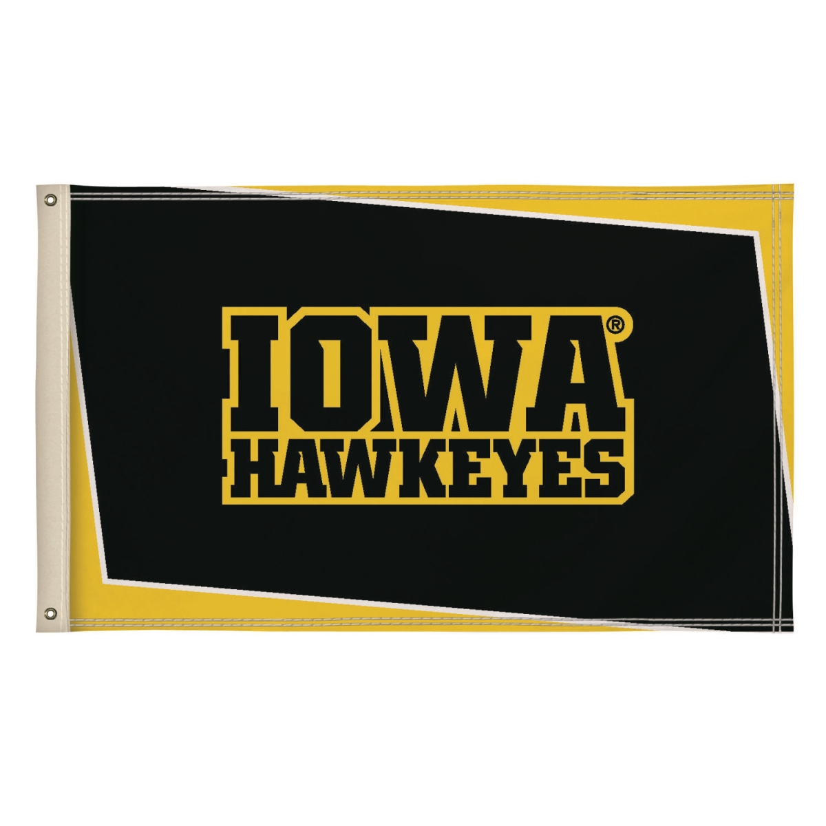 Picture of Showdown Displays 810003IOWA-002 3 x 5 ft. Iowa Hawkeyes NCAA Flag - No.002
