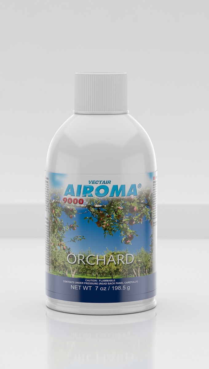 Picture of Vectair Systems AERO-452 Airoma 90-Day Metered Aerosol Odour Control - Orchard 9000, Case of 4