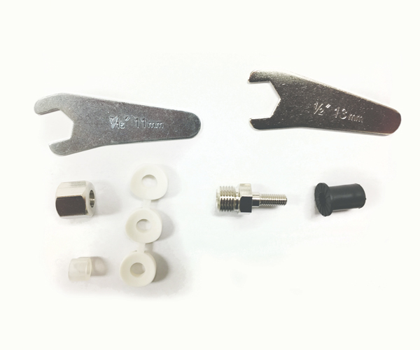 Picture of Vectair Systems FDIS-KIT 18 in. Quadrasan In-Line Kit - Stainless Steel