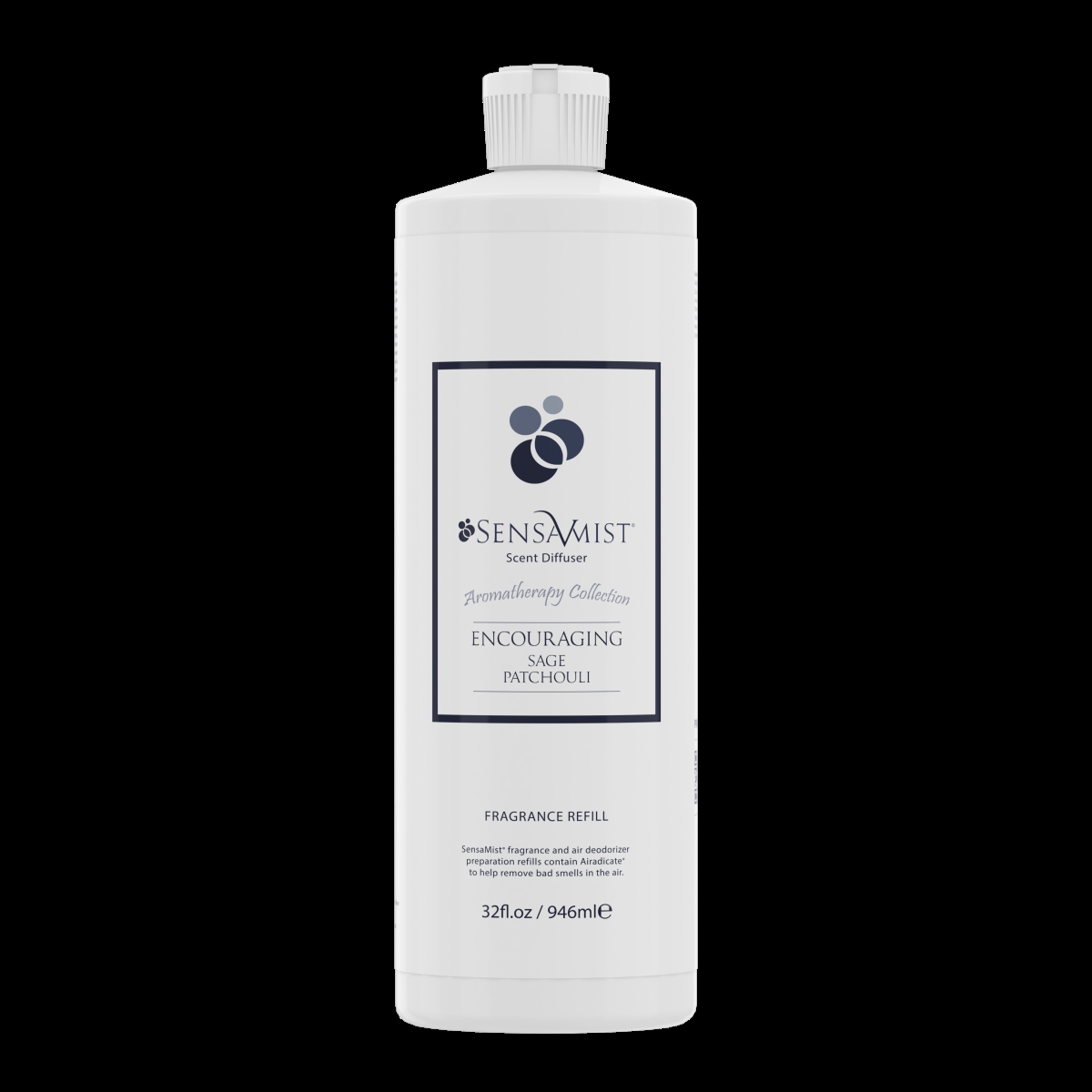SM-32-SAGE 32 fl oz Fragrance Oil Refill Scent Diffuser, Encouraging Sage Patchouli -  SensaMist
