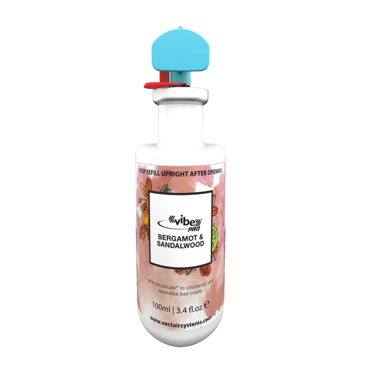 VIBE-PRO-BERG-US Fragranced Air Deodorizer, Bergamot & Sandalwood