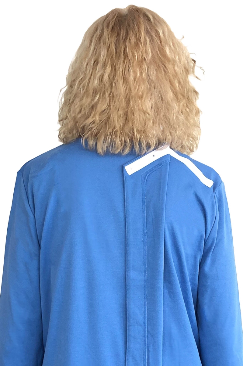 Women Adaptive Top, Blue - Medium