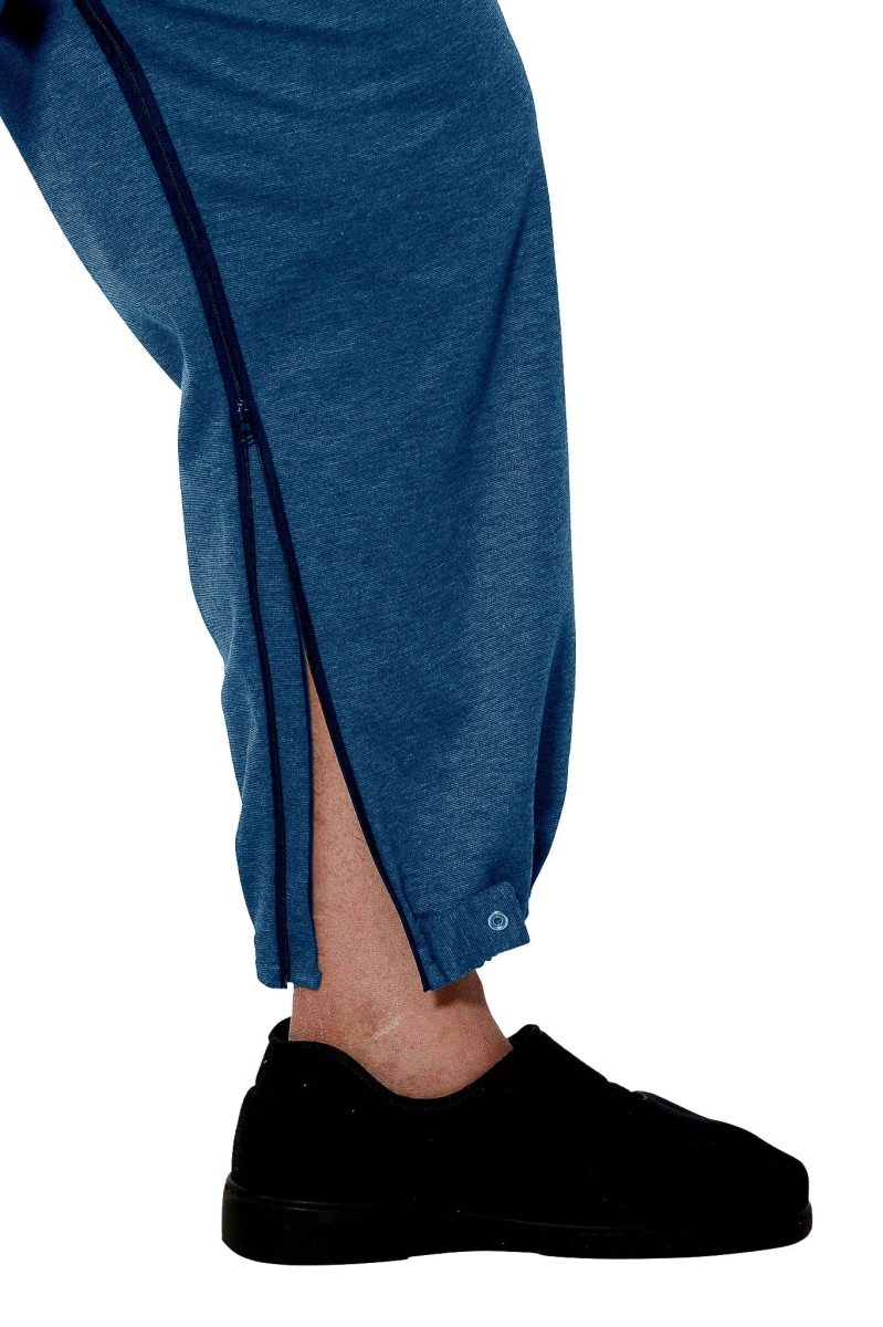 Men Anti-Strip Jumpsuit - Bobby - Teal - Large