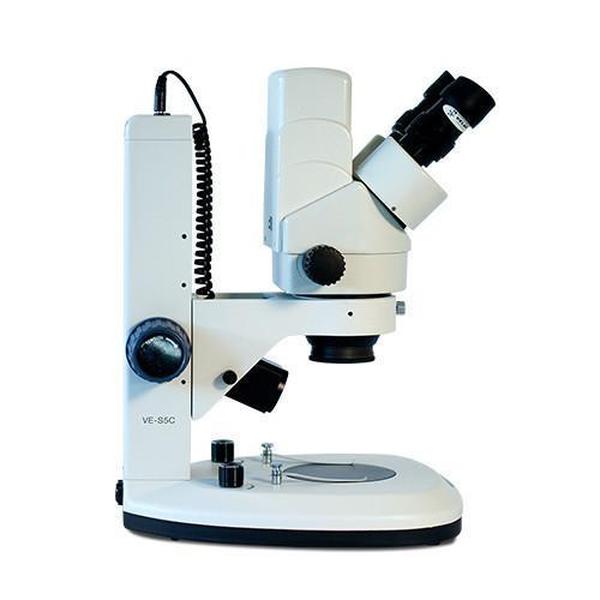 VE-S5C Binocular Stereoscope Microscope with Integrated 1.3 MP Camera & Zoom - Intermediate