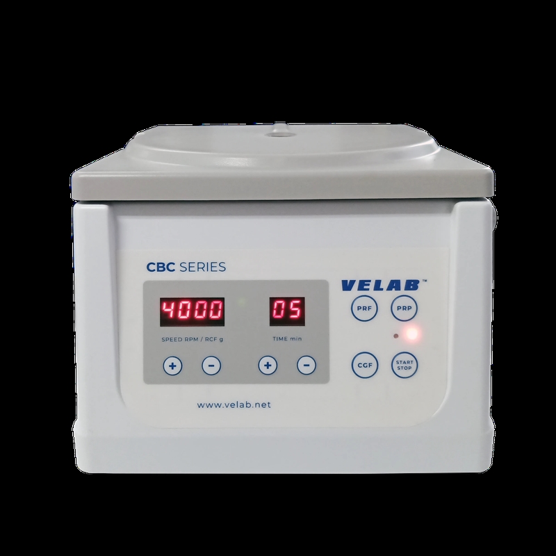 VE-4003 Digital Tabletop Specialized Centrifuge for 8 Tubes PRP & PRF - 4K RPM