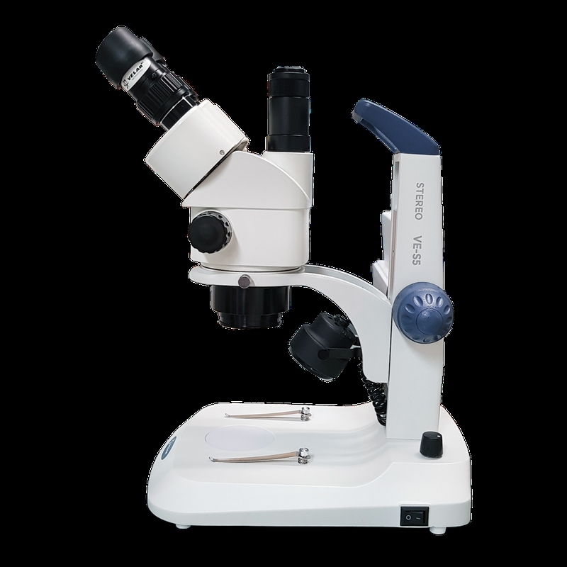 VE-S5 Trinocular Stereoscopic Microscope with Zoom - Intermediate