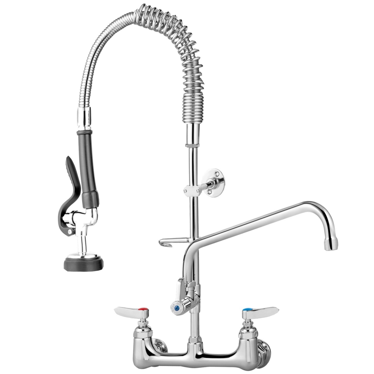Picture of Vevor QSYCKJJH83612AE8KV0 36 in. Wall Mount Kitchen Sink Faucet with Sprayer&#44; Brass