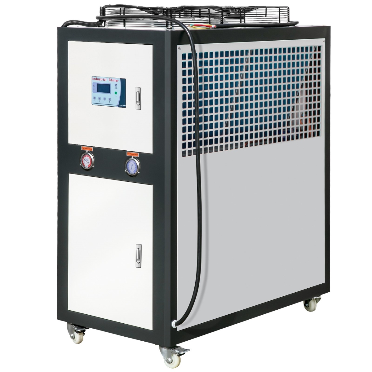 Picture of Vevor GYFLLSJ60LFL4THWTV8 60 Liter 9.4HP 16 gal Air-Cooled Industrial Water Chiller for Cooling Water