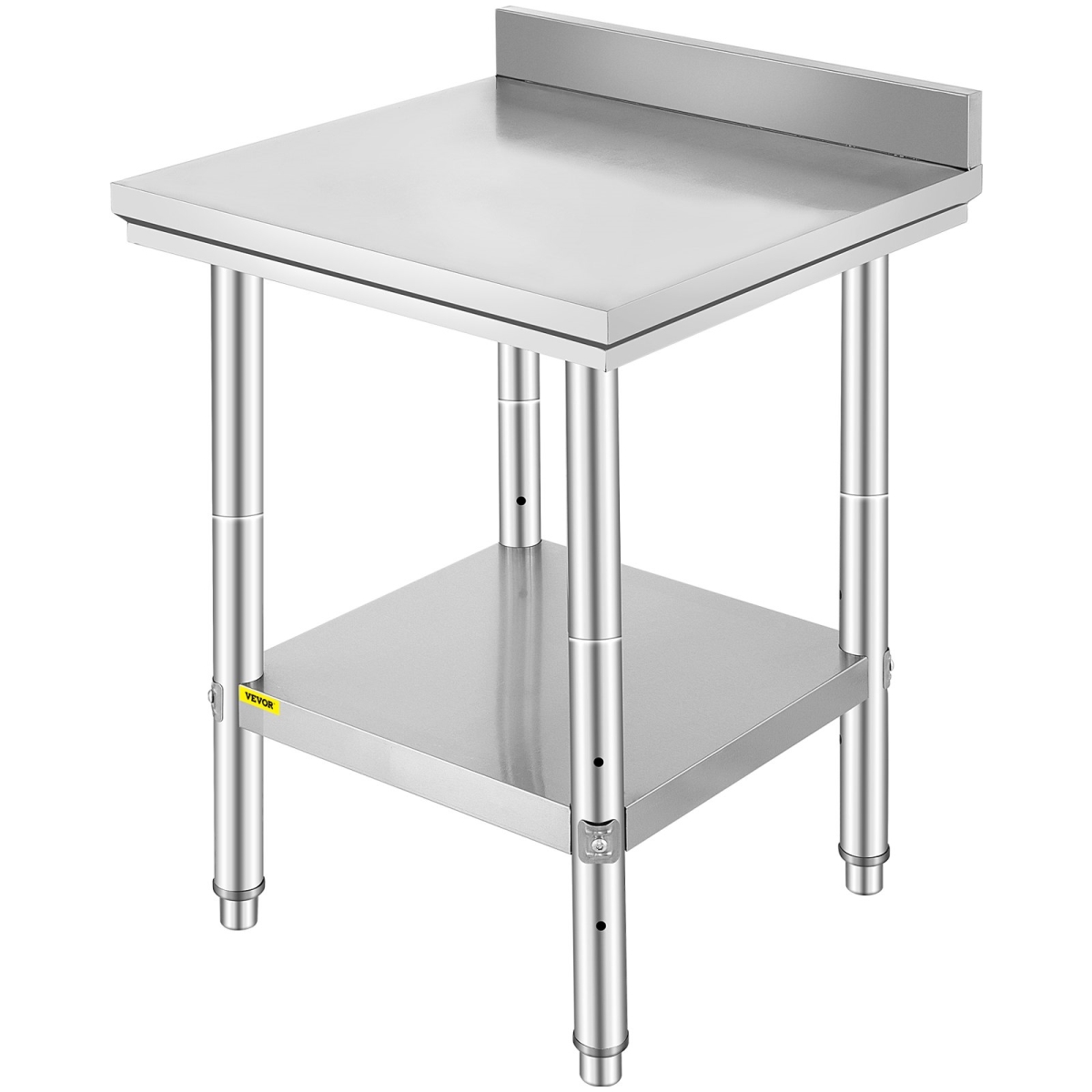 Picture of Vevor 60X60X88CFGZTTZT1V0 24 x 24 in. Commercial Stainless Steel Work Table Bench Prep Kitchen Restaurant