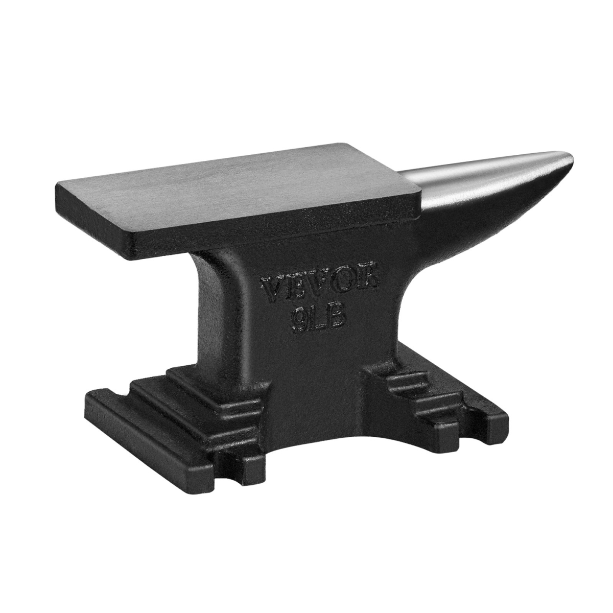 Picture of Vevor ZTZHSZGDJK9LBPA76V0 Single Horn Anvil&#44; Cast Steel Anvil&#44; Compact Design & Stable Base&#44; High Hardness Rugged Round Horn Anvil Blacksmith&#44; Forge Tools & Equipment&#44; Metalsmith Tool - 8.8 lbs