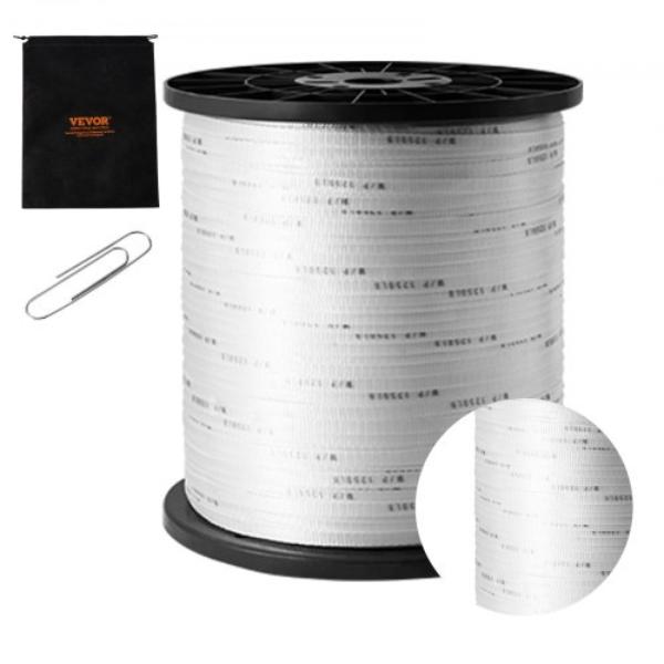 DLLDB1600M12U3163V0 0.5 in. x 5249 ft. Polyester Pull Tape, White