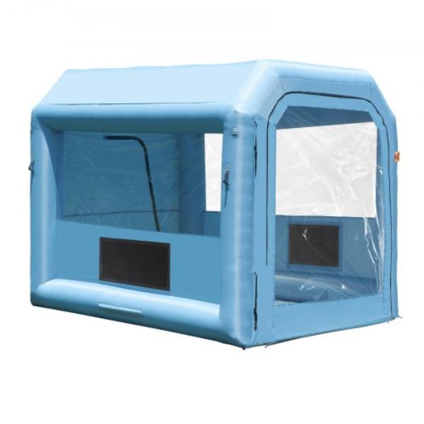 CQSPQFLSKCGLKNDD2V1 9.8 x 8.2 x 8.2 ft. Inflatable Paint Booth