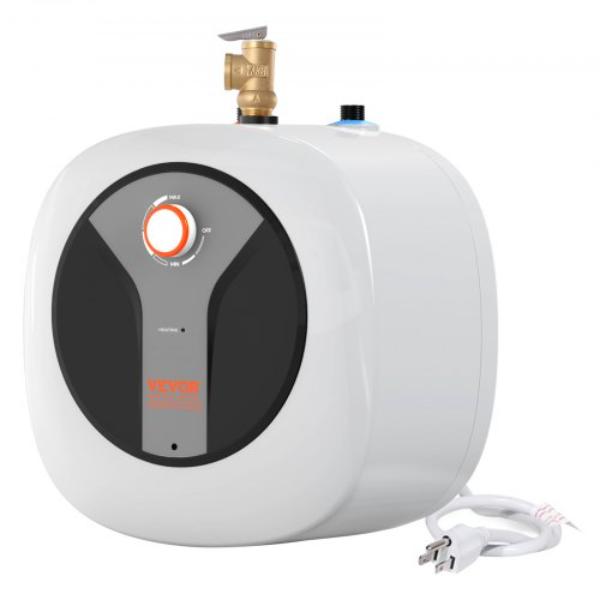 8 Gallon Electric Mini-Tank Water Heater Shower Compact Upgrade