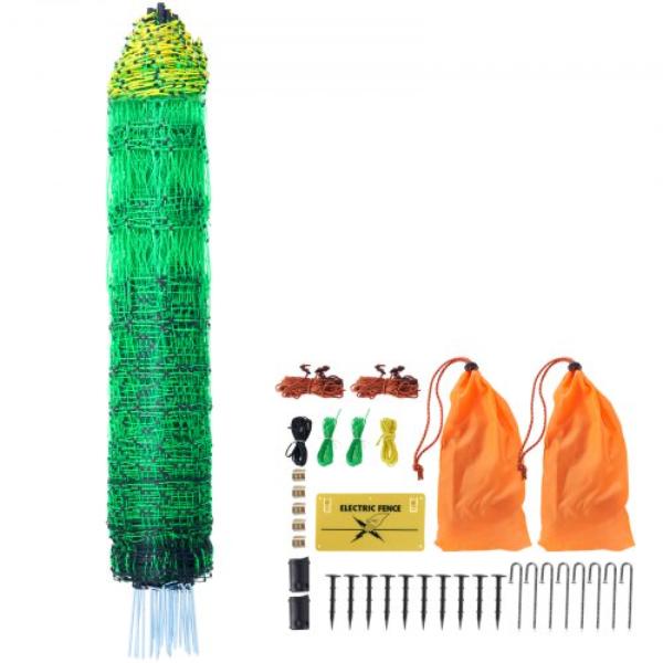 Picture of Vevor XXJQWLW48IN1GP4NKV9 48 in. x 100 ft. PE Net Fencing Kit with Posts & Double-Spiked Stakes