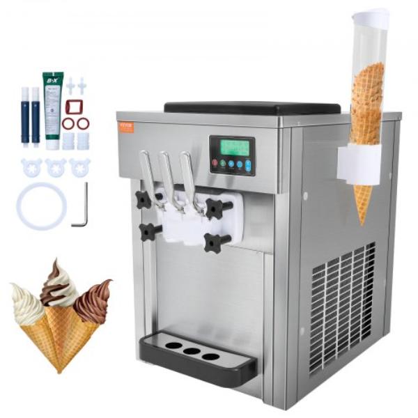 Picture of Vevor TMSRBQLJAJWSYC2RIV1 21 qt. Commercial Ice Cream Machine