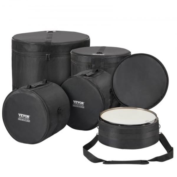 GSNB1680DNJB9TCZYV0 Drum Bag Set - 5 Piece -  Vevor