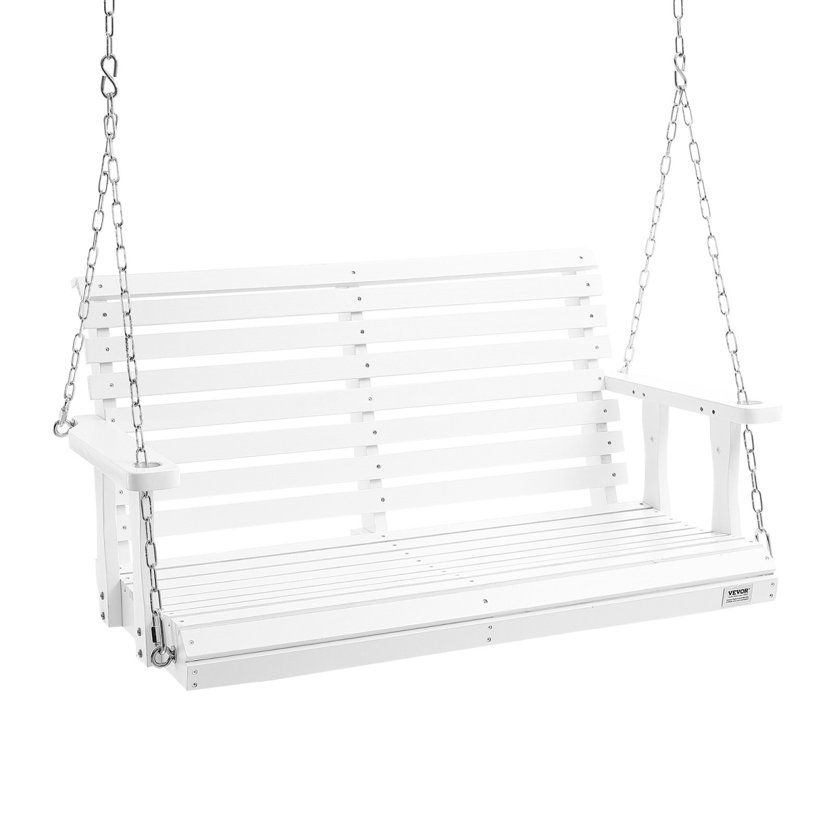 Picture of Vevor MLQQCMK4YC0004ZALV0 4 ft. Wooden Porch Swing&#44; White