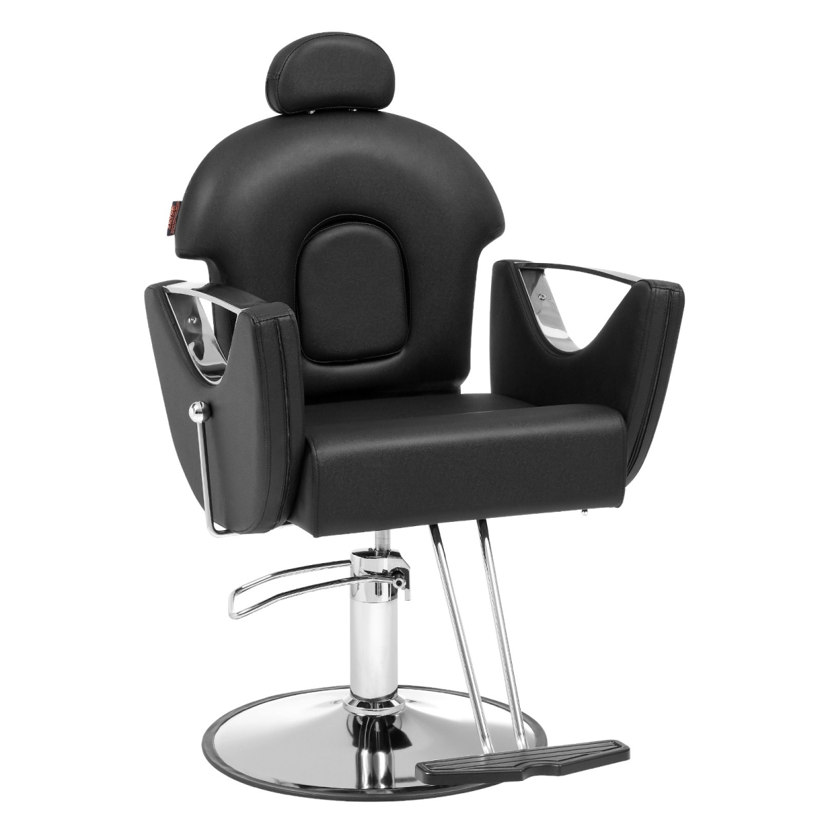 Salon Chair, Hydraulic Recliner Barber Chair for Hair Stylist, 360 Deg Swivel Reclining Salon Chair, Black - 330 lbs -  PerfectPitch, PE4452627