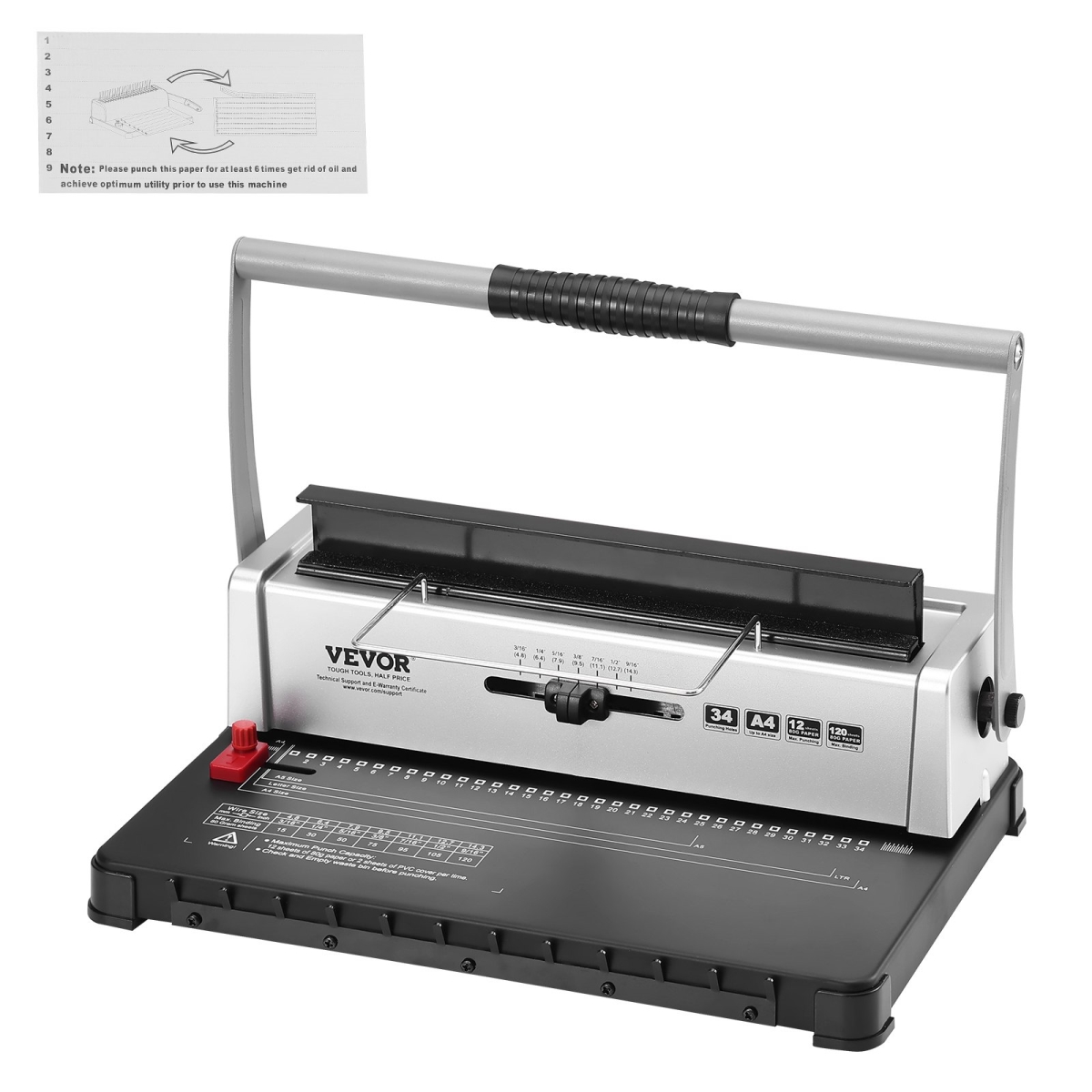 ZDJ20XQSSD34J0H4EV0 Coil Spiral Binding Machine
