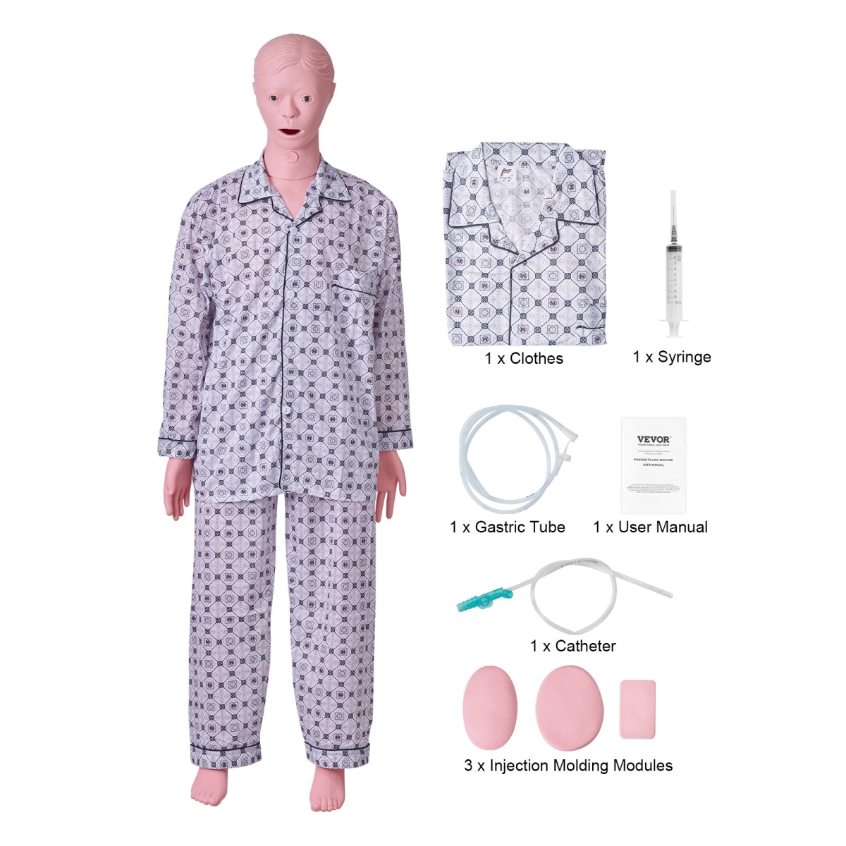 HLRTMXDBLNXH3GWPCV0 Nursing Training Manikin