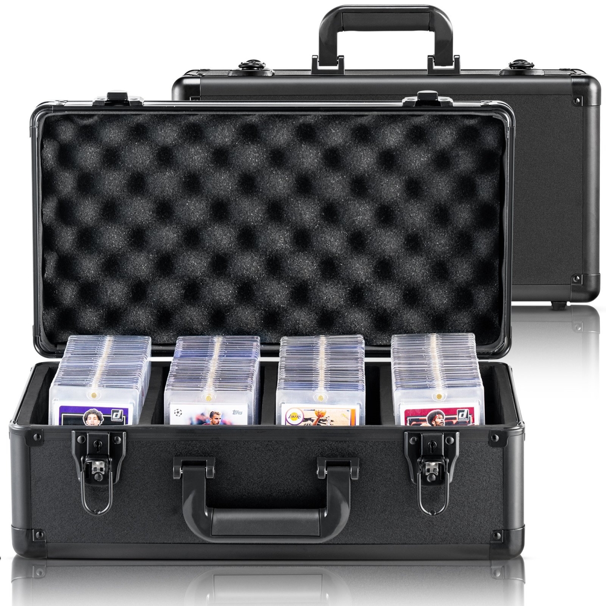 FJKSNHYCSKK1V3VTKV0 4 Slots Graded Card Storage Box for 108 PSA Graded Cards