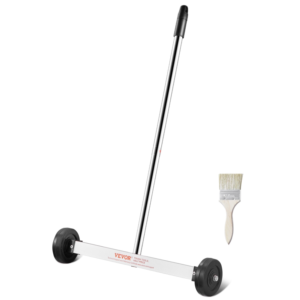 TLSCXQSQ15INAV9IEV0 15 in. Mini 8 lbs Capacity Adjustable Handle Magnetic Sweeper with Wheels