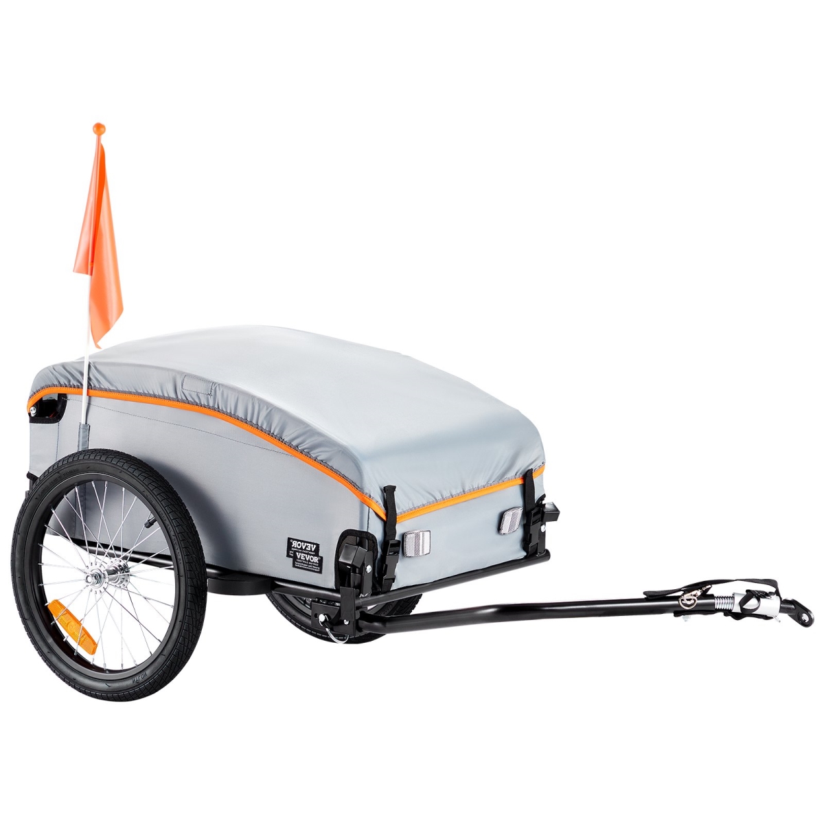 CGKHZHJG100BMFBKOV0 100 lbs Bike Cargo Trailer with Universal Hitch