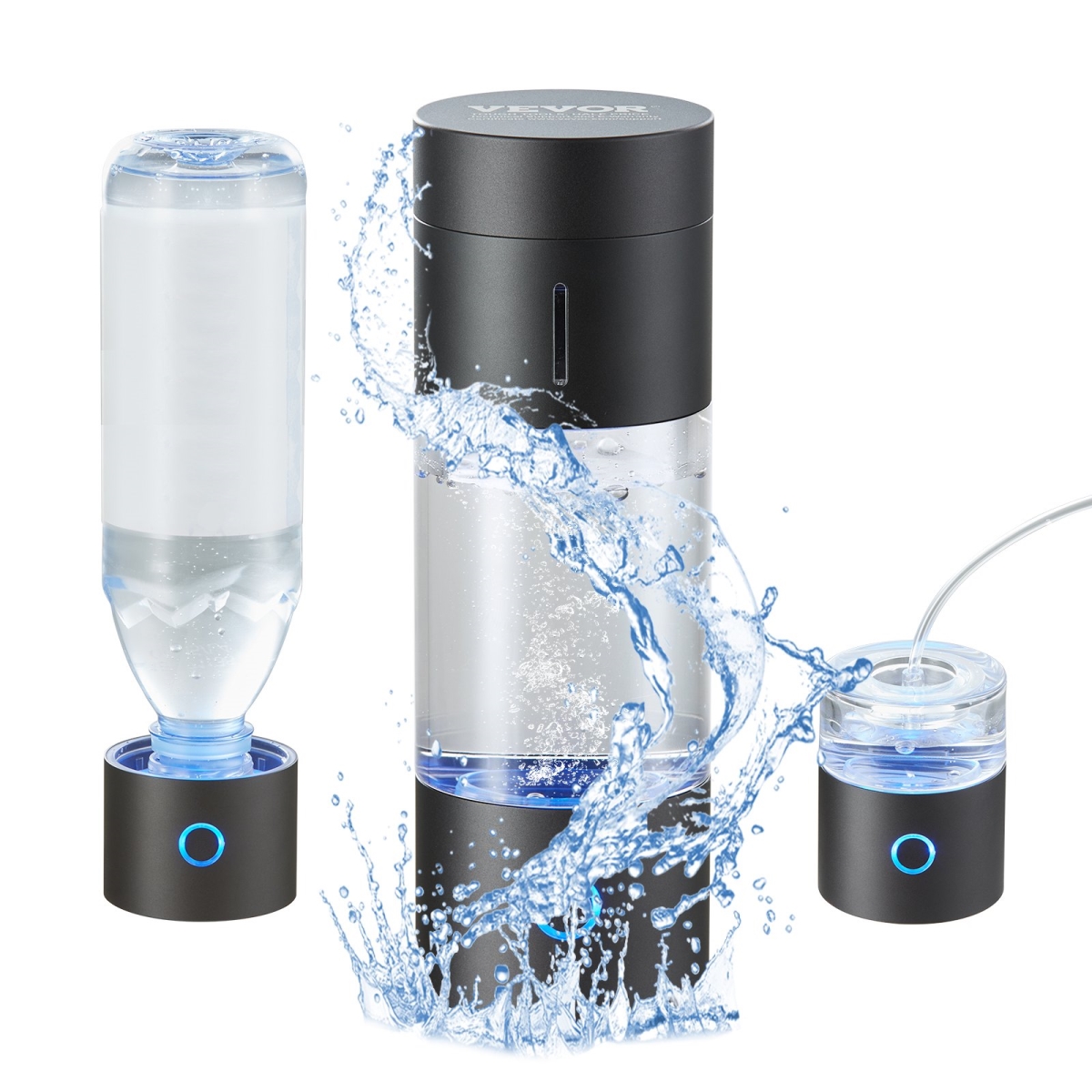 Picture of Vevor QSPFQSXQQTRI7D97XV9 230 ml Hydrogen Water Bottle Generator