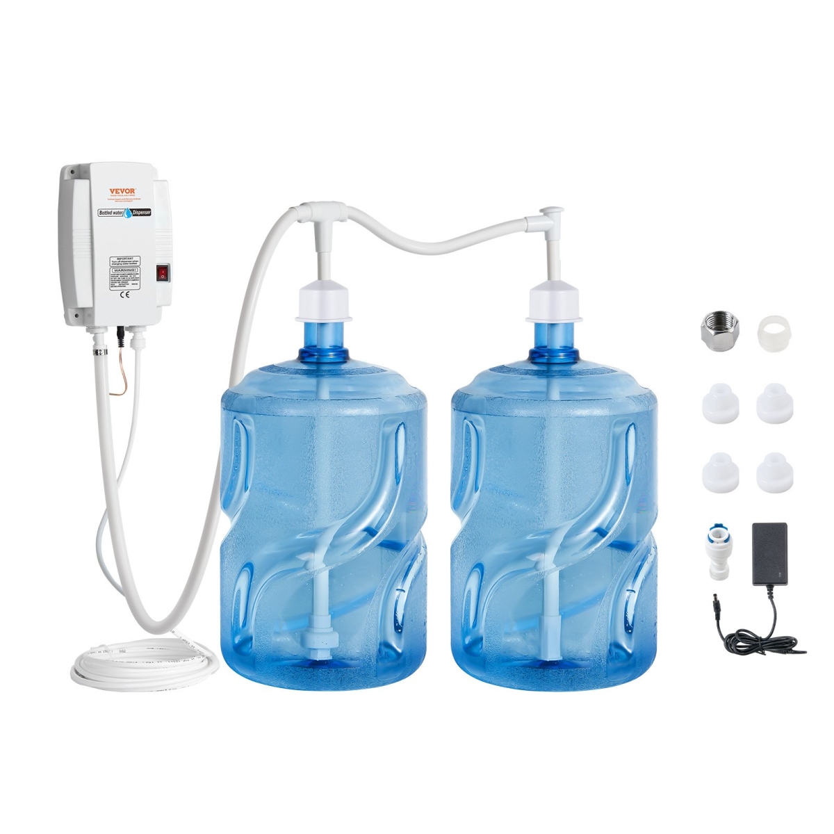 Picture of Vevor PZSYSBSJSGSPBXTUJV1 2 x 5 gal Bottled Water Dispenser Pump System