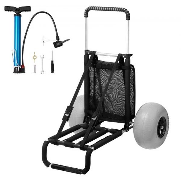 Picture of Vevor STTCXLHJ12INOSARTV0 29.9 x 15.4 in. 165 lbs Loading Capacity Beach Dolly with Big Wheels for Sand