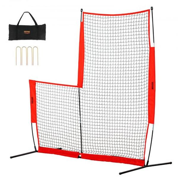 Picture of Vevor TSBHWLXQX77YB6H9IV0 7 x 7 ft. Baseball & Softball Safety Screen with Carry Bag & Ground Stakes