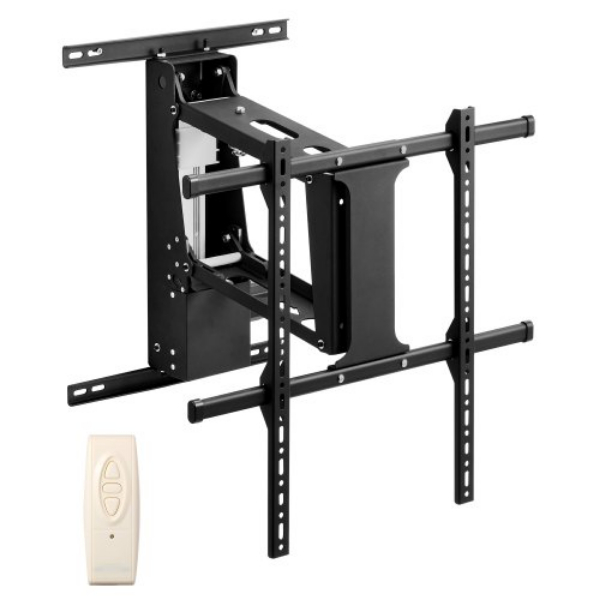 Picture of Vevor DDDSZJBGSVES4IE4YV1 32-65 in. Electric Fireplace Motorized TV Wall Mount - Black