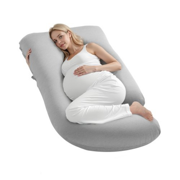 Picture of Vevor YFZTBWSGXYTSDQPN2V0 G-Shaped Full Body Ultra-Soft & Breathable Pregnancy Maternity Pillow