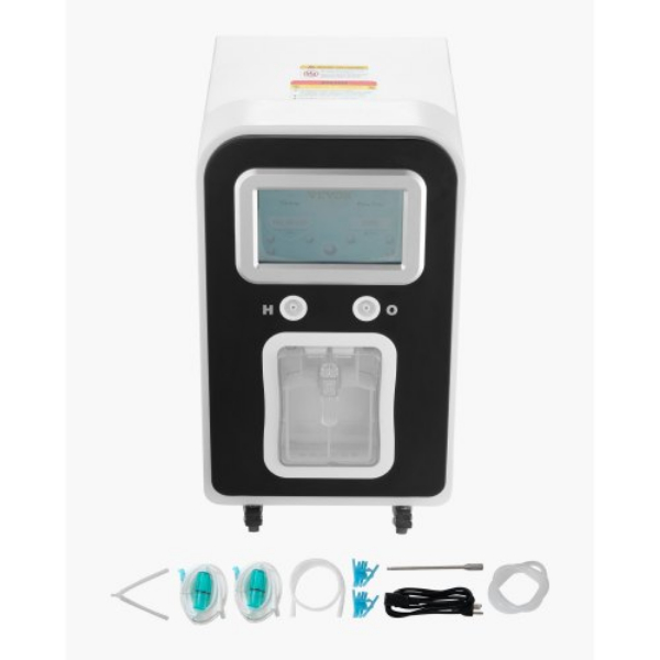 Picture of Vevor DLKQQXRJSX18ILNYAV1 1800 ml Minimum 99.99 Percent High Purity Portable Hydrogen Inhalation Machine