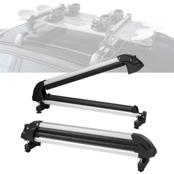 HXBCDJQBK640WO7E0V0 31.7 in. Ski Snowboard Universal Rack for Car Roof with Lock