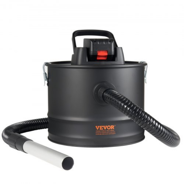 Picture of Vevor ZKXHQJL18V15GPR6RV1 15L 10 KPA Fireplaces Pellet Stoves Grills BBQ Ash Vacuum Cleaner