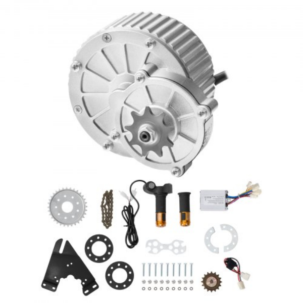 Picture of Vevor ZLYSDJTJ450WPSXIWV9 450W 36V 3000 RPM with Upgraded Controller Electric Brushed DC Motor Kit