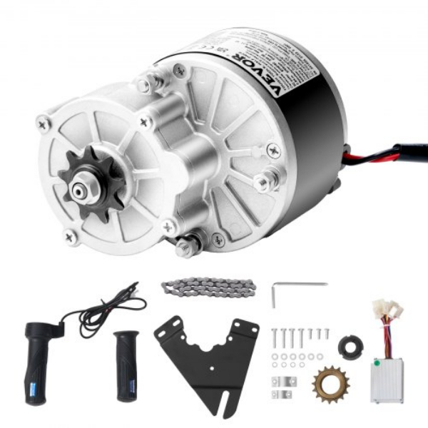 Picture of Vevor ZLWSDJTJ250W1R9B9V9 250W 24V 2700rpm with Upgraded Speed Controller Electric Powerful DC Motor Kit