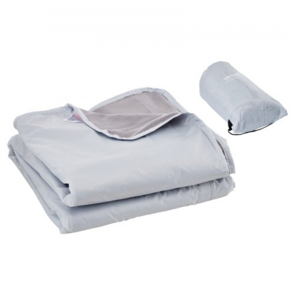 Picture of Vevor LYTJZKKCDDLYJ2MF1V0 79 in. x 59 in. Wearable Warm Camping Outdoor Stadium Blanket - Light Gray