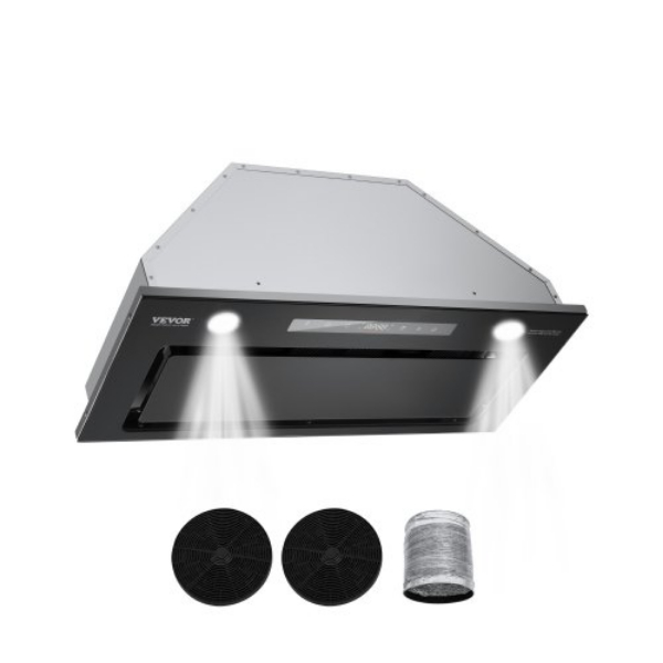 Picture of Vevor QRSYYJ30YCCMYXFEYV1 30 in. 800 CFM Gesture & Touch Control Built-in Range Hood Insert Vent